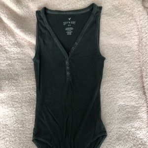 AE soft & sexy rib tank bodysuit